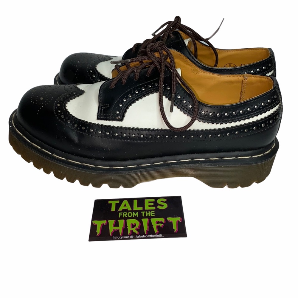 Dr. Martens Men’s 3989 Smooth Brogue Bex Sole - Picture 2 of 9